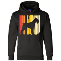 Giant Schnauzer T  Shirt Vintage Giant Schnauzer Dog T  Shirt Champion Hoodie | Artistshot