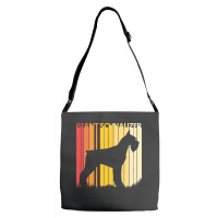 Giant Schnauzer T  Shirt Vintage Giant Schnauzer Dog T  Shirt Adjustable Strap Totes | Artistshot