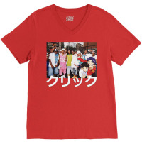 Dipset X Evangelion X Clique V-neck Tee | Artistshot