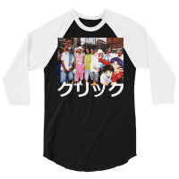 Dipset X Evangelion X Clique 3/4 Sleeve Shirt | Artistshot