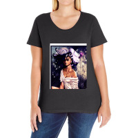 Girl With Golden Earing Ladies Curvy T-shirt | Artistshot