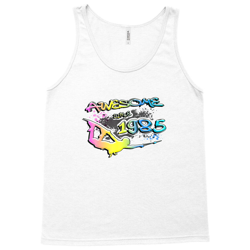 Awesome Since 1985. Wakeboard Lifestyle Tank Top | Artistshot