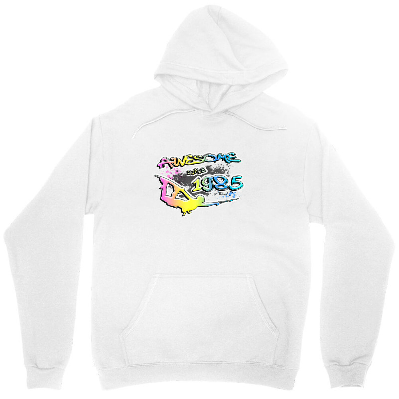 Awesome Since 1985. Wakeboard Lifestyle Unisex Hoodie | Artistshot