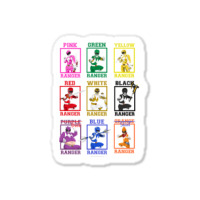 Trending Mighty Morphin Collection Sticker | Artistshot