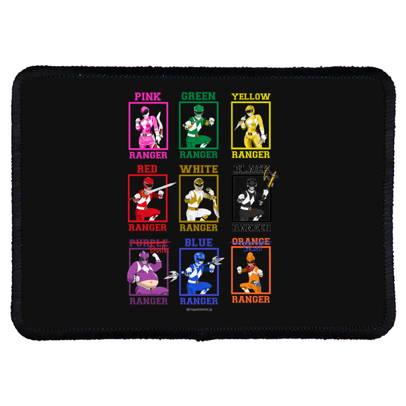 Trending Mighty Morphin Collection Rectangle Patch | Artistshot