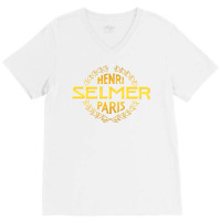 Golden Selmer V-neck Tee | Artistshot