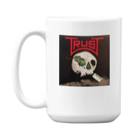 Trust - Man's Trap Album 1983 15 Oz Coffee Mug | Artistshot