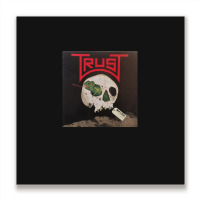 Trust - Man's Trap Album 1983 Metal Print Square | Artistshot