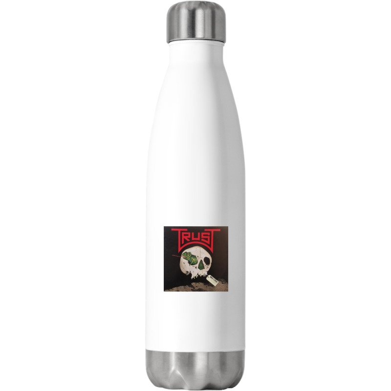 Trust - Man's Trap Album 1983 Stainless Steel Water Bottle | Artistshot