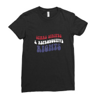 Stars Stripes And Reproductive Rights Feminism Pro Choice Ladies Fitted T-shirt | Artistshot