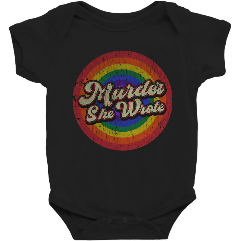 Trending Murder She Wrote - Rainbow Baby Bodysuit by quanghuydinh1 | Artistshot