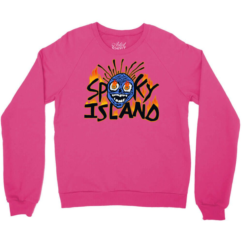 Spooky Island Classic Crewneck Sweatshirt by cajeroameyaam | Artistshot