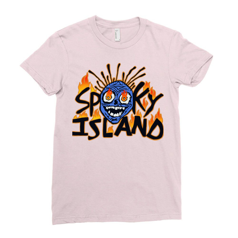 Spooky Island Classic Ladies Fitted T-Shirt by cajeroameyaam | Artistshot