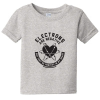 Electrons Are Negative Baby Tee | Artistshot