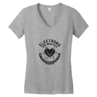 Electrons Are Negative Women's V-neck T-shirt | Artistshot