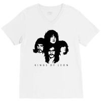 Kings Of Leon Youth And Young Manhood Tribute V-neck Tee | Artistshot