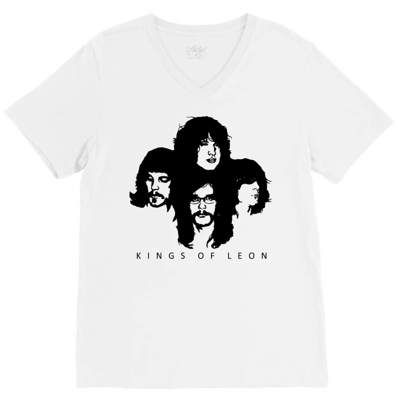 Kings Of Leon Youth And Young Manhood Tribute V-neck Tee | Artistshot