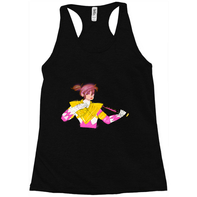 Limited Edition Pink Ranger Dragon Shield Racerback Tank by hongquangd | Artistshot