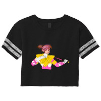 Limited Edition Pink Ranger Dragon Shield Scorecard Crop Tee | Artistshot