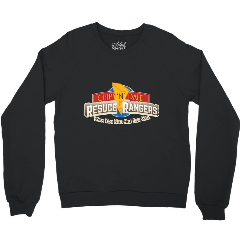 Trending Power Rescue Rangers Crewneck Sweatshirt by quanghuydinh1 | Artistshot