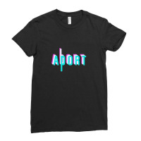 Aport/abort Ladies Fitted T-shirt | Artistshot