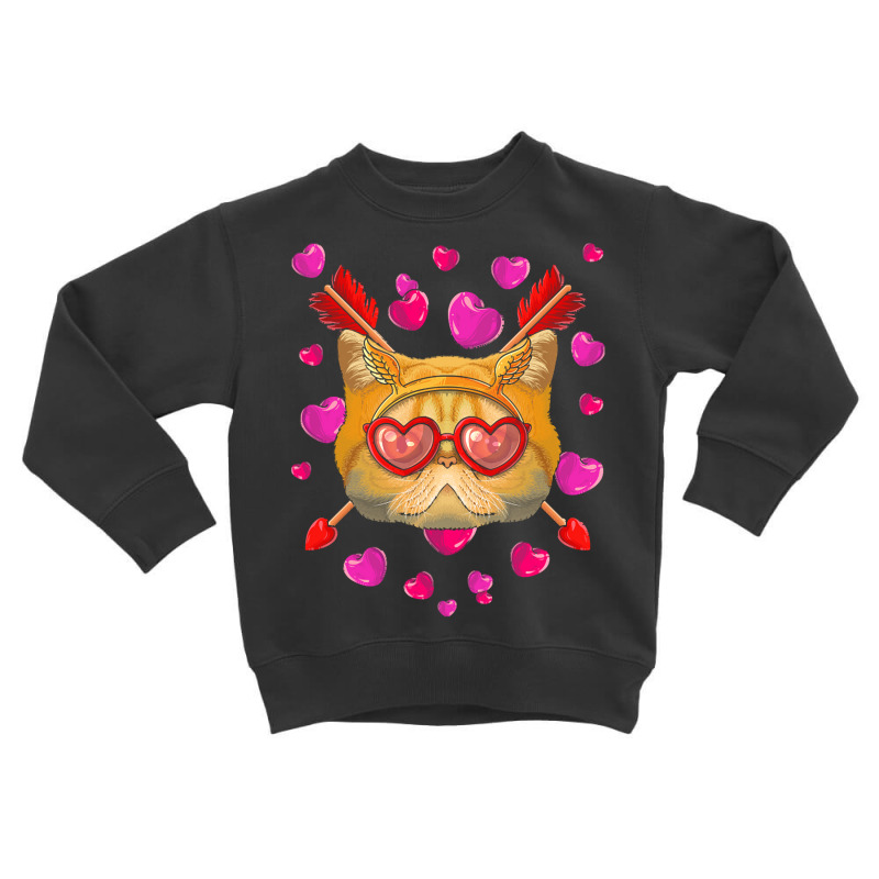 Exotic Shorthair Valentines Day T  Shirt Exotic Shorthair Valentines D Toddler Sweatshirt by ubecker300 | Artistshot