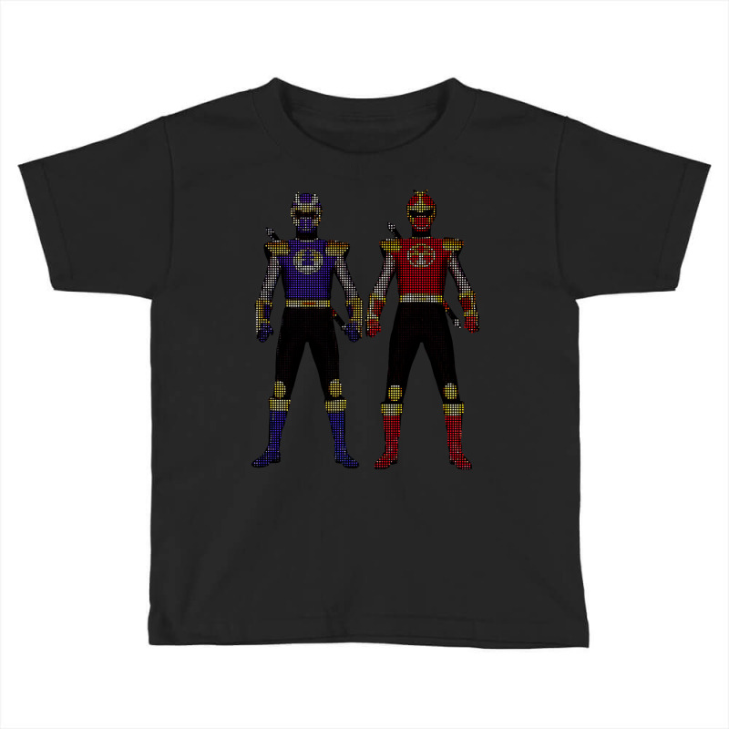 Limited Edition Navy Thunder Ranger & Crimson Thunder Ranger Power Ran Toddler T-shirt by haodinhvan1 | Artistshot