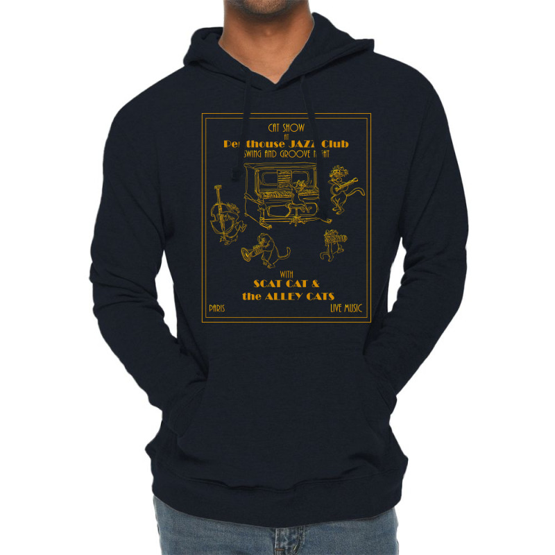 Aristocats Jazz Show Lightweight Hoodie by tomanipilevai | Artistshot