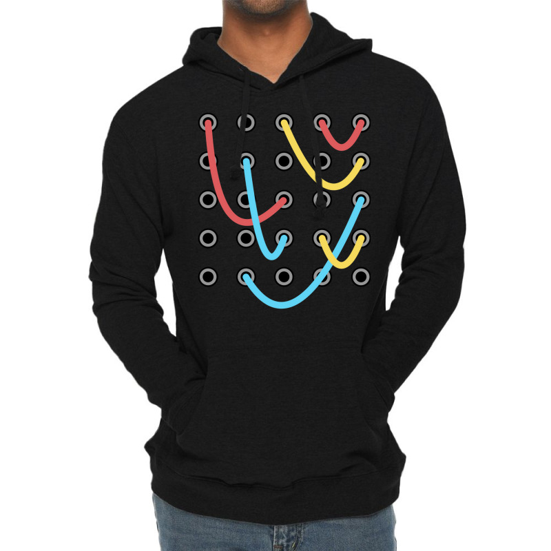 Analog Modular Synthesizer Lightweight Hoodie | Artistshot