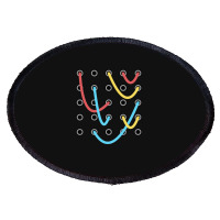 Analog Modular Synthesizer Oval Patch | Artistshot