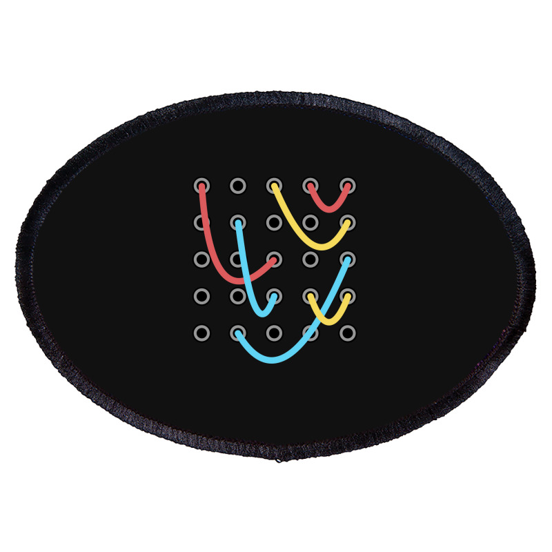 Analog Modular Synthesizer Oval Patch | Artistshot