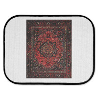 Persian Carpet Look In Rose Rear Car Mat | Artistshot