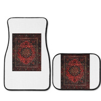 Persian Carpet Look In Rose Full Set Car Mats | Artistshot