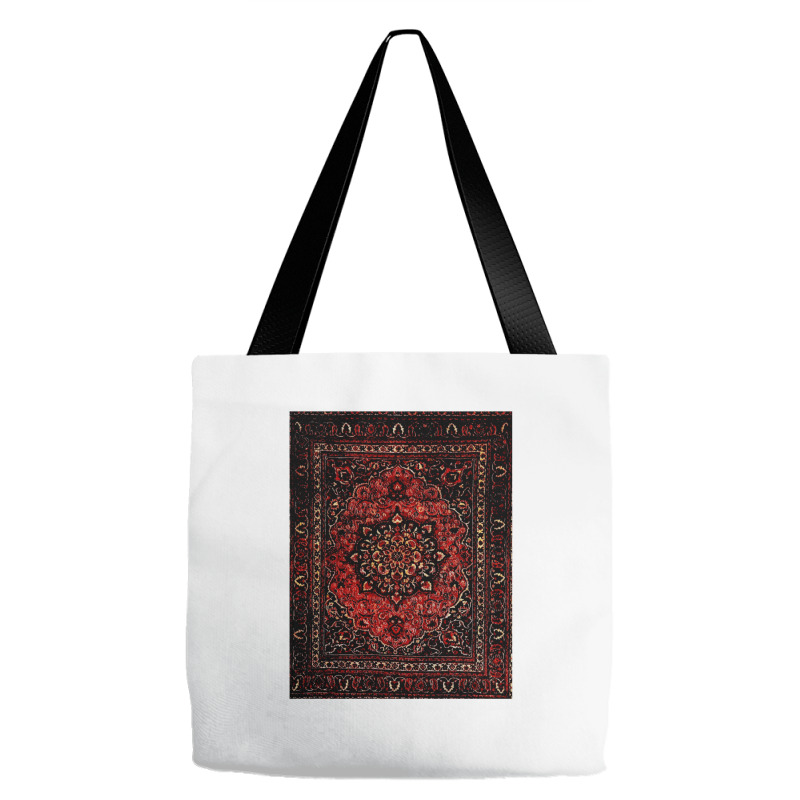 Persian Carpet Look In Rose Tote Bags | Artistshot