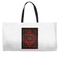 Persian Carpet Look In Rose Weekender Totes | Artistshot