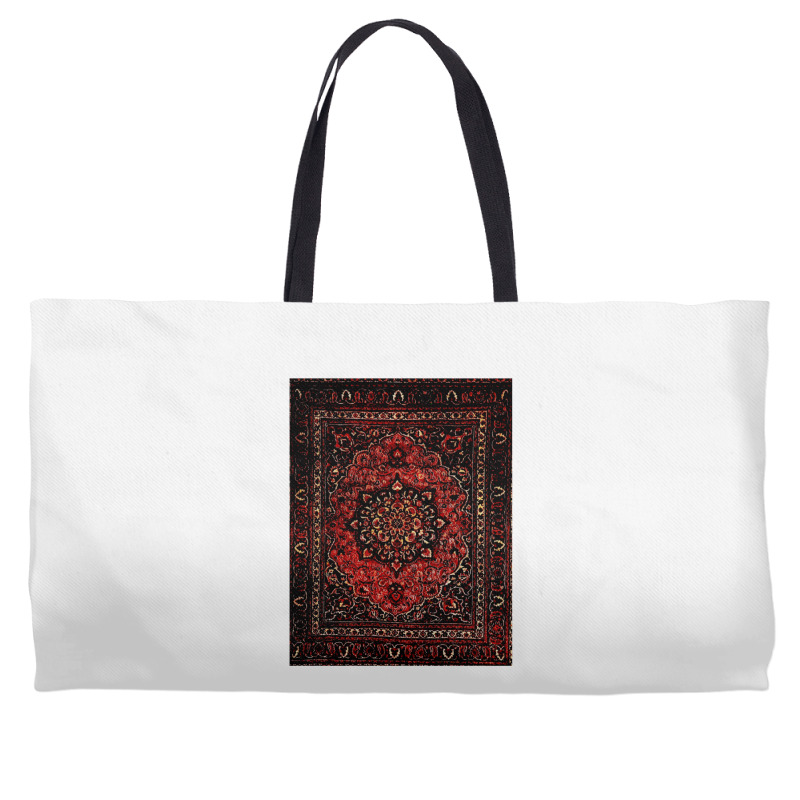 Persian Carpet Look In Rose Weekender Totes | Artistshot