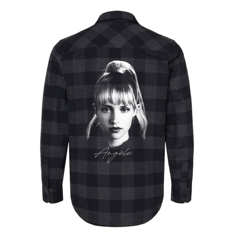 Angèle   Portrait Flannel Shirt | Artistshot