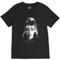 Angèle   Portrait V-neck Tee | Artistshot