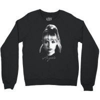 Angèle   Portrait Crewneck Sweatshirt | Artistshot