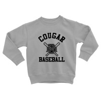 Cougar Baseball Toddler Sweatshirt | Artistshot