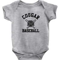 Cougar Baseball Baby Bodysuit | Artistshot