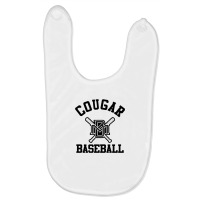 Cougar Baseball Baby Bibs | Artistshot