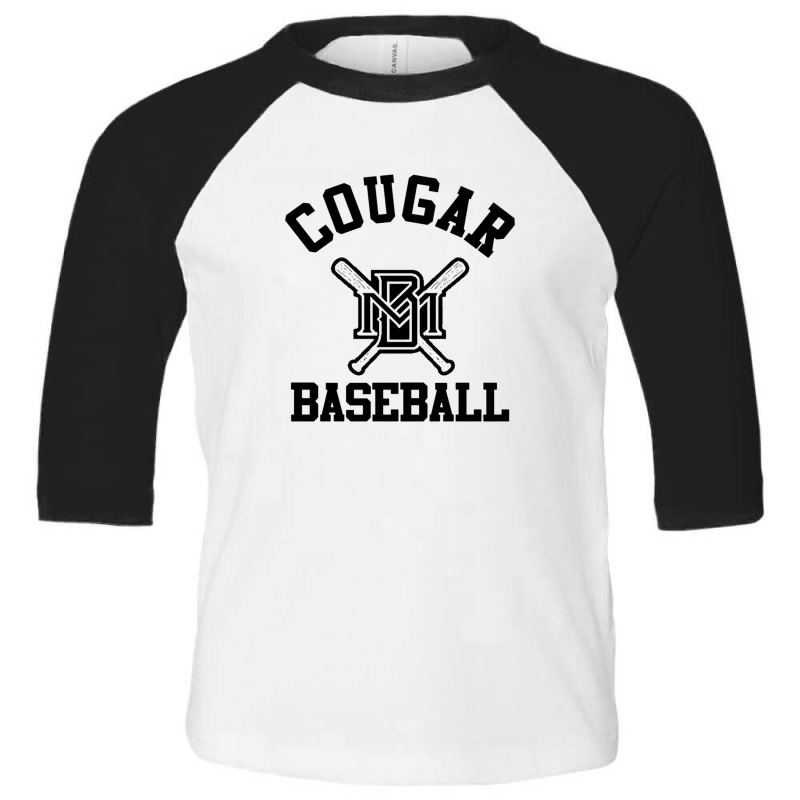 Cougar Baseball Toddler 3/4 Sleeve Tee by Willie S | Artistshot