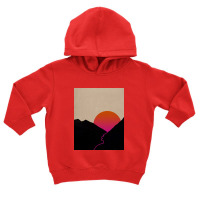 Pink Sun Toddler Hoodie | Artistshot