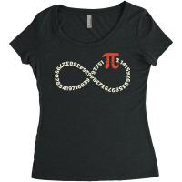 Funny Pi Day Shirt Infinity Symbol Math Geek Infinite Sign T Shirt Women's Triblend Scoop T-shirt | Artistshot