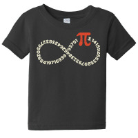 Funny Pi Day Shirt Infinity Symbol Math Geek Infinite Sign T Shirt Baby Tee | Artistshot