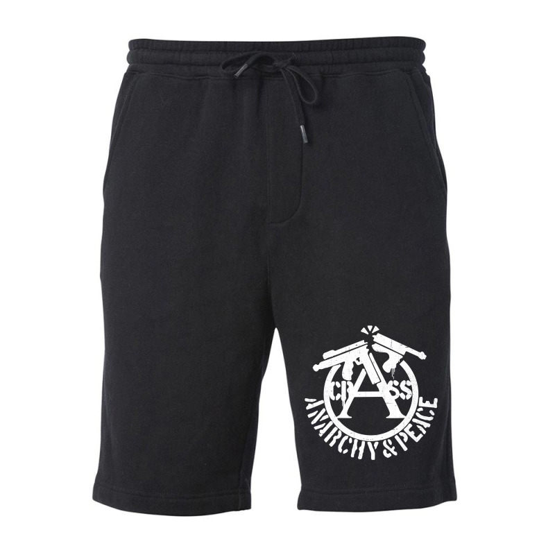 Crass Anarchy And Peace Fleece Short by charkmatgenb | Artistshot