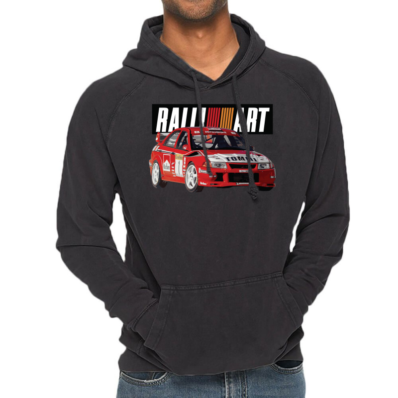 Evo 6 Tme Wrc Ralliart Mitsubish Evolution Enkei Tommi Mäkinen Vintage Hoodie by wesaluarm | Artistshot