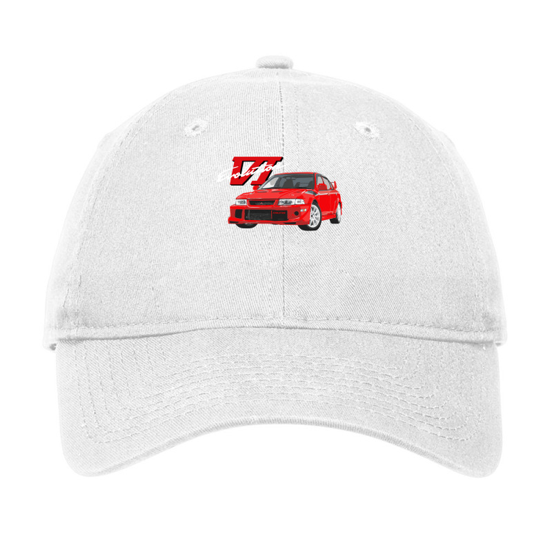 Mitsubish Evo Vi Tommy Makinen Edition Red Adjustable Cap by mancsisalakop | Artistshot