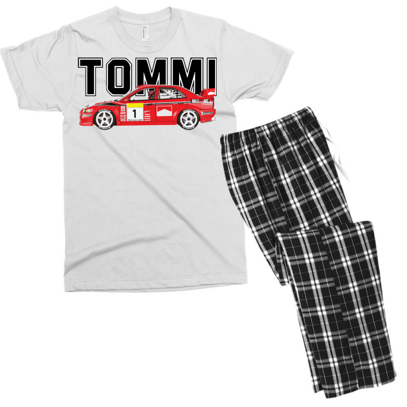 Evo 6 Vi Tme Wrc Ralliart Mitsubish Evolution Enkei Tommi Mäkinen Gro Men's T-shirt Pajama Set by wesaluarm | Artistshot